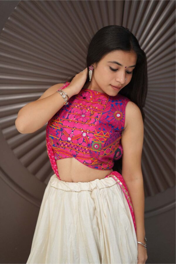 Jagruti Website 02-03 Pink Taal Chaniya Choli