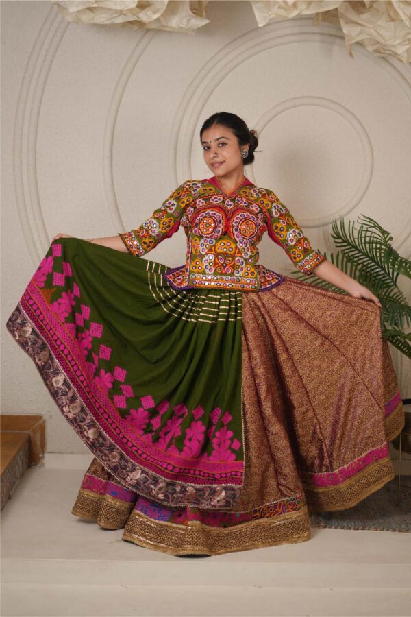 Jagruti Website 04-05 (1) Kutchi & Rabari Work Chaniya Choli Set