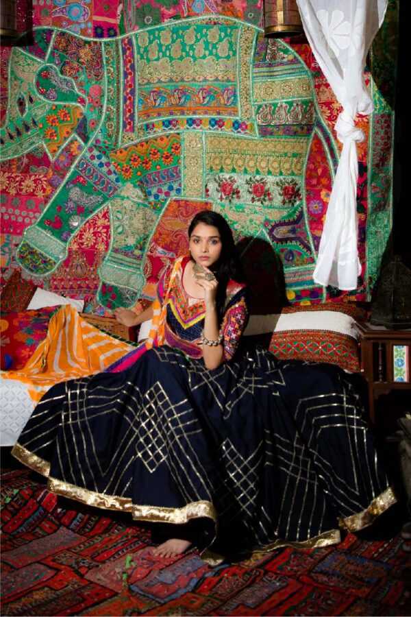 website imges resize (2) Vintage Kutchi Brocade Ensemble