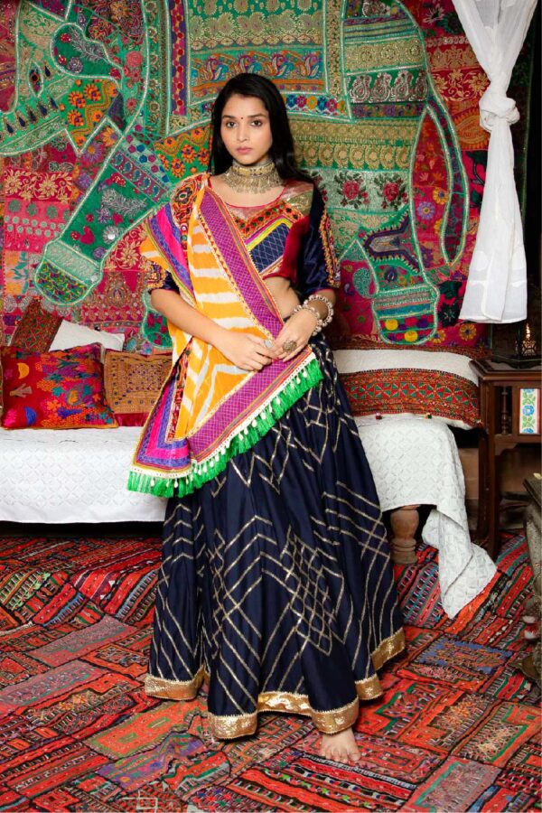 website imges resize (2) Vintage Kutchi Brocade Ensemble