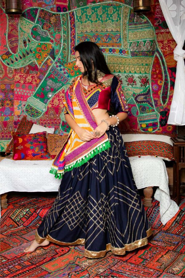 website imges resize (2) Vintage Kutchi Brocade Ensemble