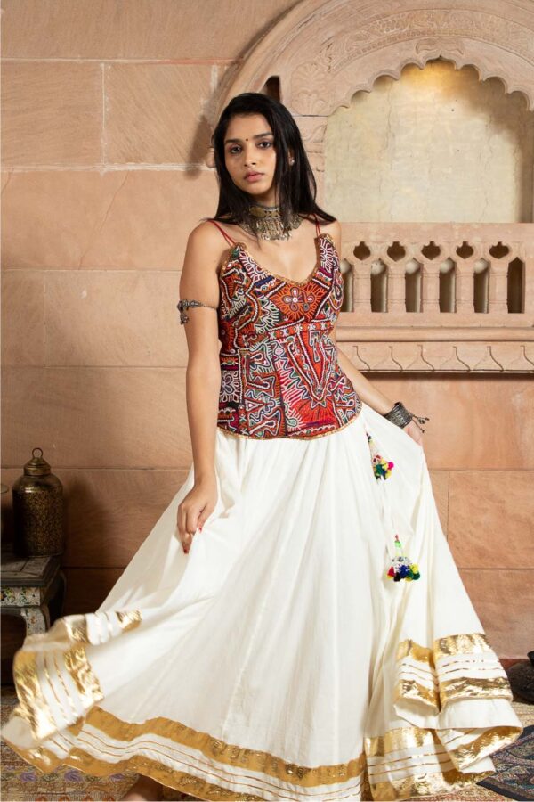 Jagruti Website 04-24 Kutchi Corset Chaniya Choli Set