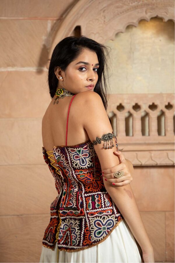 Jagruti Website 04-28 Kutchi Corset Chaniya Choli Set